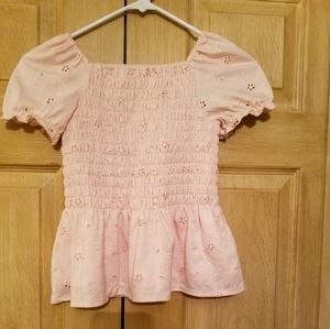 Speechless Kids size M peasant top